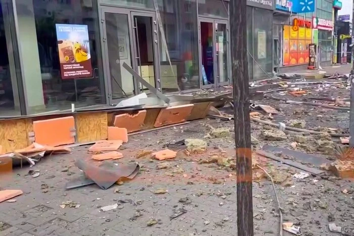 Die Hauptstadt hat erneut unter dem Angriff der RF gelitten: Video der Folgen