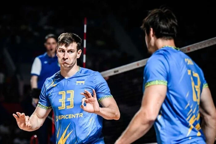 Die Ukraine gewann gegen Bulgarien in der Nations League im Volleyball