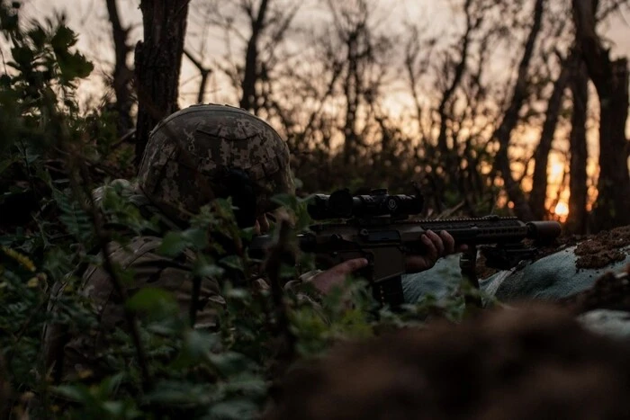 Українські війська визволили лісовий масив