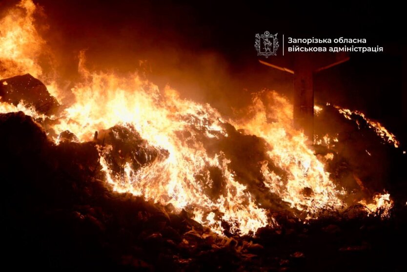 Saporischschja unter Beschuss: Besatzer haben die Region in der Nacht angegriffen