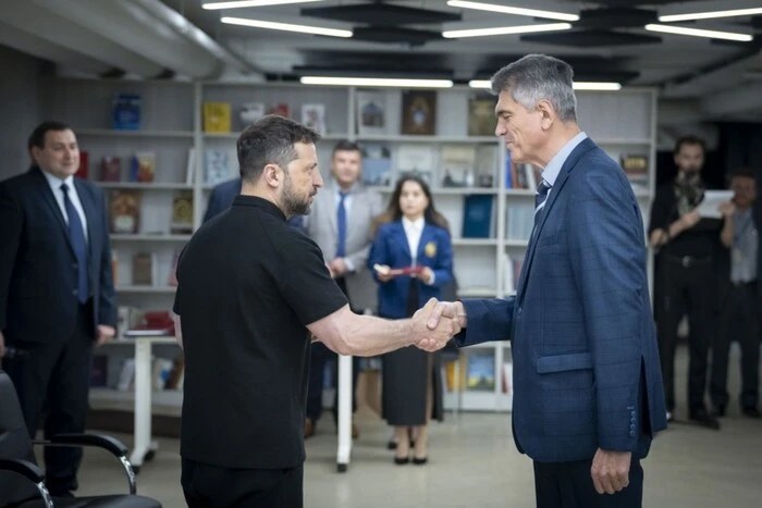 Prezydent spotkał się z ukraińskimi naukowcami i uhonorował ich nagrodami