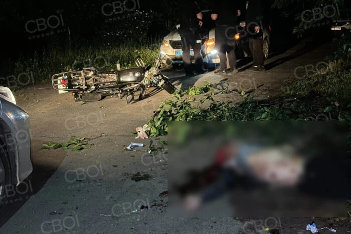 W Krwawym Rożnie motocyklista zginął na miejscu, uciekając przed policją