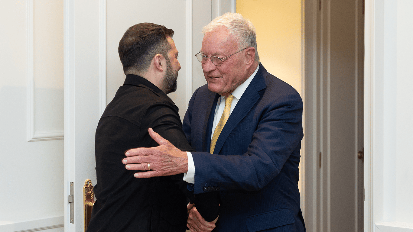 Broń i sankcje — Zełenski ujawnia szczegóły rozmowy z Kelloggiem