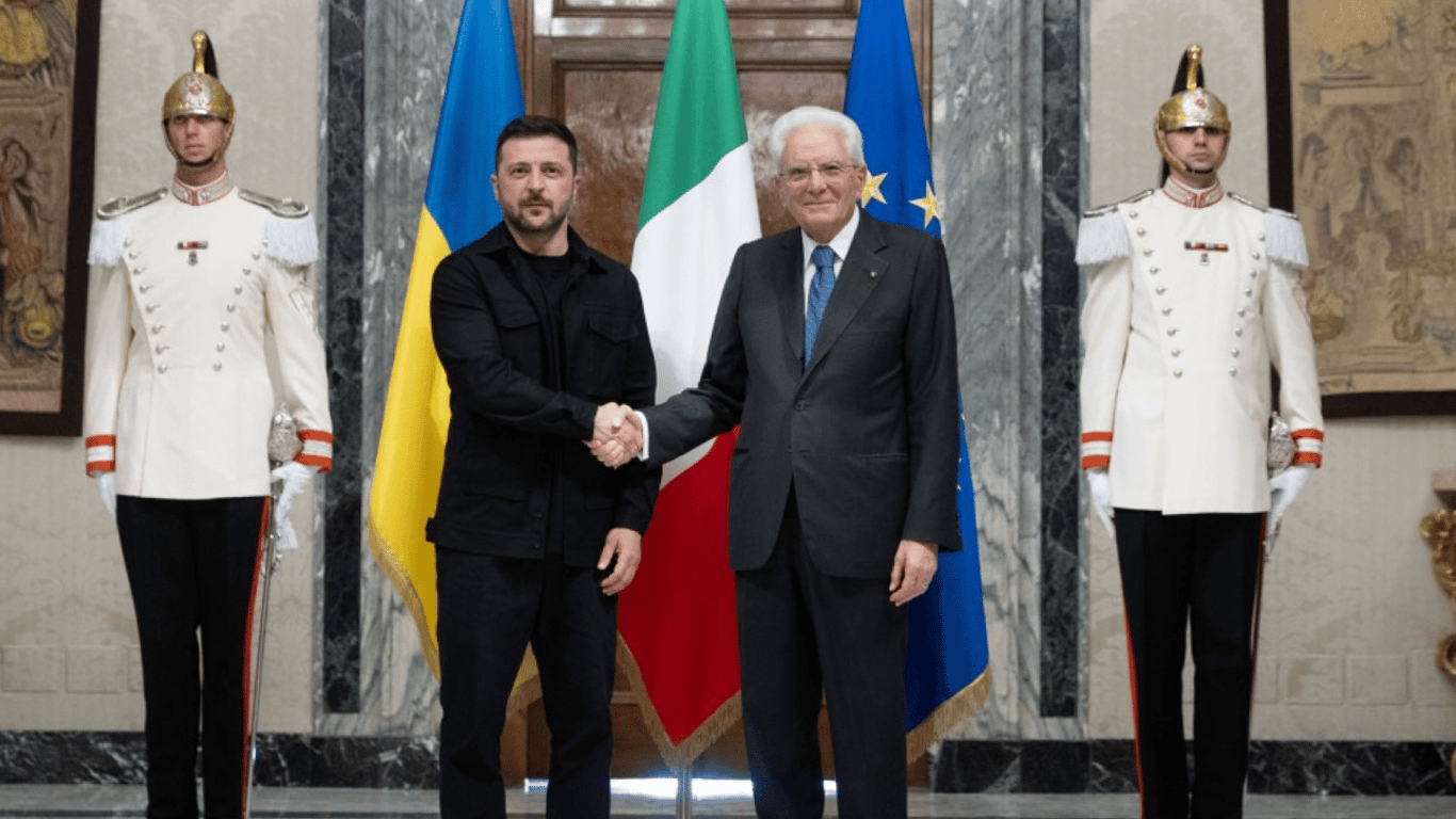 Zelensky revealed details of the meeting with the President of Italy in Rome