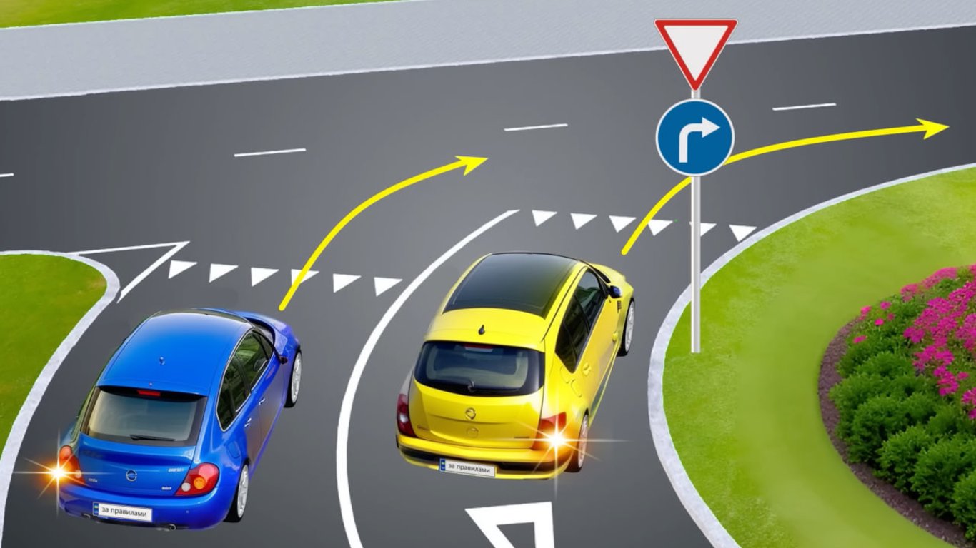 Interesting traffic rules test - should you use a turn signal